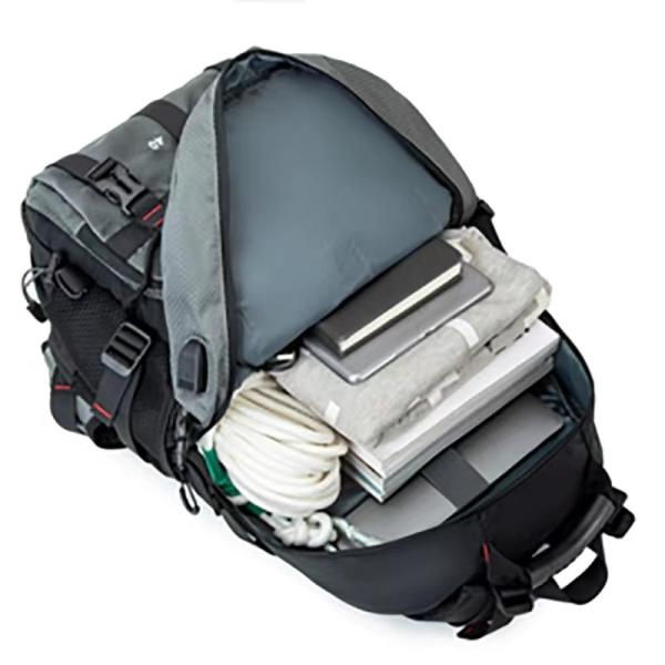 40L Large Capacity Lightweight Hiking Biking Backpack Outdoor 23 Inch Climbing Bag