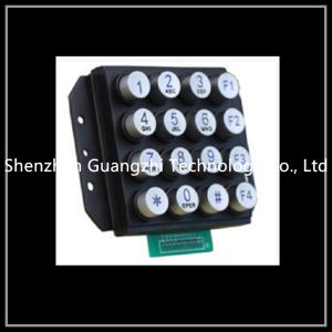 Zinc Alloy Backlit Numeric Keypad Aging Resistant With Abs Frame