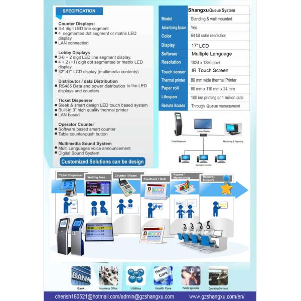 Bank Service Counter Q System Ticket Number Calling Machine Queue Management Waiting System
