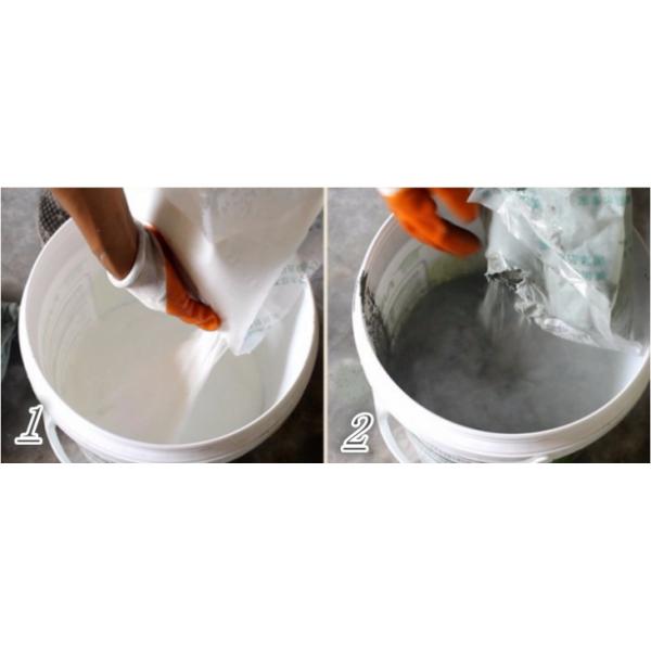White Acrylic Polymer Cement Waterproof Oil Based Paint For Doors Two Component Non Toxic