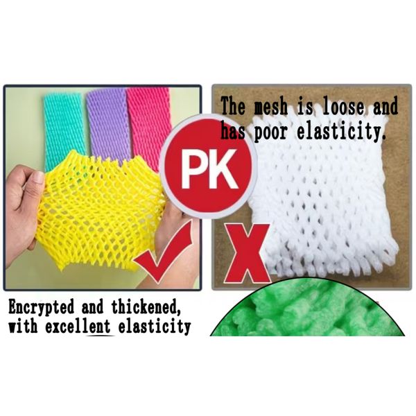 Fruit Foam Mesh Wrap Premium Quality Eco-Friendly Polyethylene Foam Fruit Nets For Fresh Produce Protective Packaging Agriculture Storage Shockproof