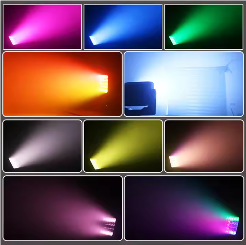 Dj 5x5 Dmx Led Matrix Light Infinite Rotation Matrix Beam Pixel Moving Head Light