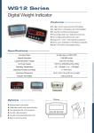 Indicator/LZWS12/Flat platform scale/Floor scale/LED/LCD/ABS