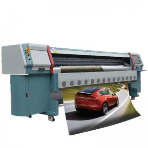 China High Speed Digital Solvent Printer , Konica Solvent Printer Max Printing Width 3.2m on sale