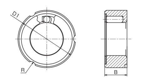 OWC Needle Roller Clutch Bearing OWC406GXRZ Powder Metallurgy