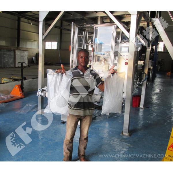Sealing Bag Packing Machine for 1kg 5kg 10kg Ice Cubes Tubes Video Outgoing-Inspection