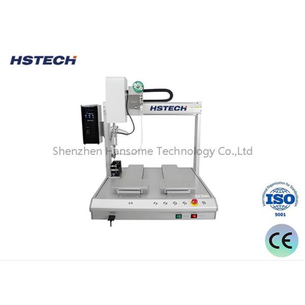 High Precision Automatic Soldering Robot With Dual Soldering Table And Stepper Motor