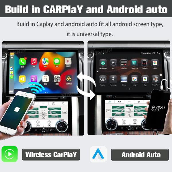 Viknav Car Radio For Range Rover Vogue L405 (2013-2017) 13.6 inch With AC panel Upgrade Multimedia Player Navigation