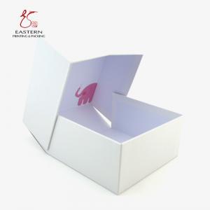 China Customized Size Eastern Hard Cardboard Gift Boxes For Baby Shoes on sale
