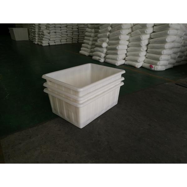 K350L Open Top Large Aquaponics Fish Tank With Rectangular / Square Shape LLDPE