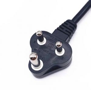 Buy cheap Electrical South Africa Power Cord , SABS 3 Pin Plug 1.2m 1.5m AC Power Cord product