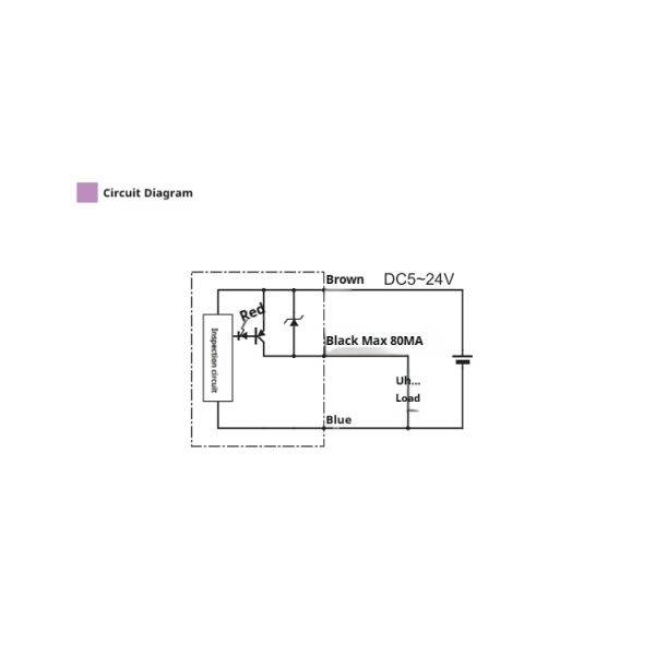 ZPSC01LP High Accuracy Cylinder Sensor for CNC Machine Tools DC12V-24V Magnetic Limit Switches Magnetic Induction Proximity
