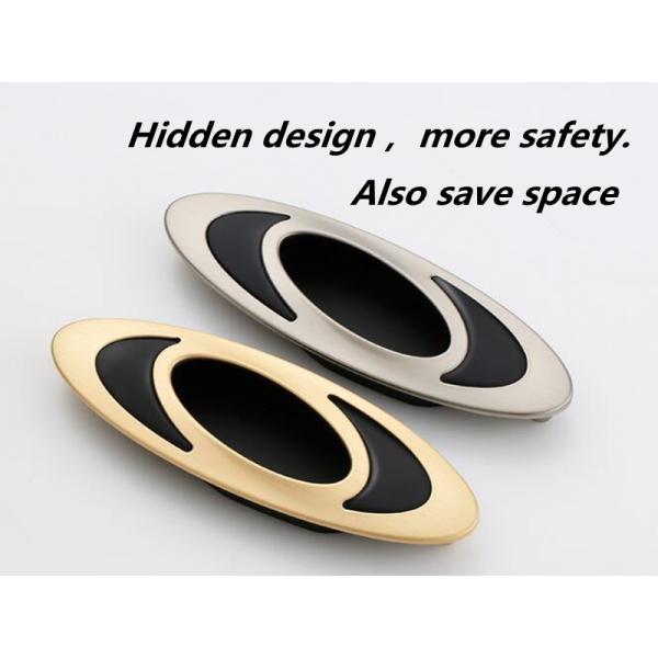 Gold Plated Ceramic Kitchen Cabinet Knobs / Closet Porcelain Handles T Bar Pulls Furniture Fittings