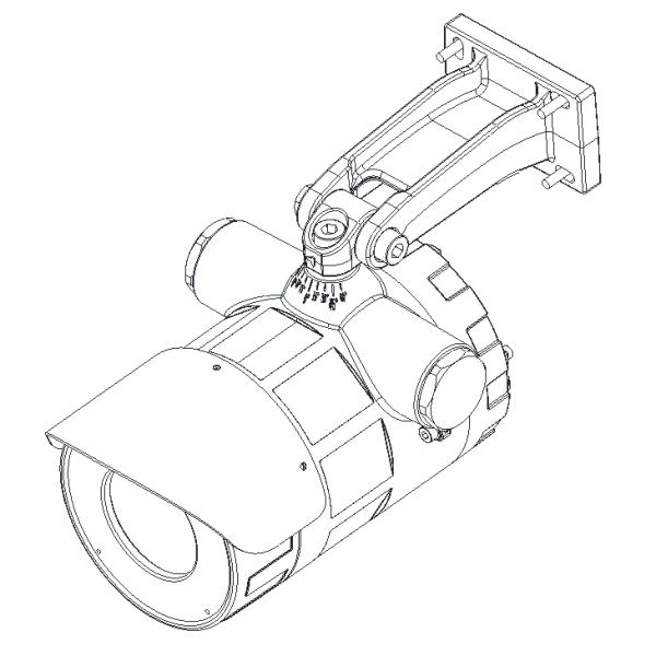 Tunnel Triple IR Flame Detector IIC IIIC Explosive Environment Certified