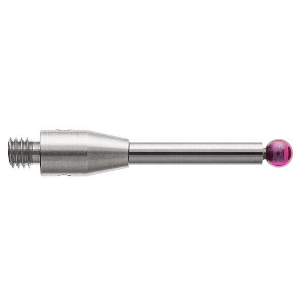 Renishaw Tungsten Carbide Stem M3 Ruby Ball Styli with 20mm-30mm EWL 12.5mm Range A-5003-0054