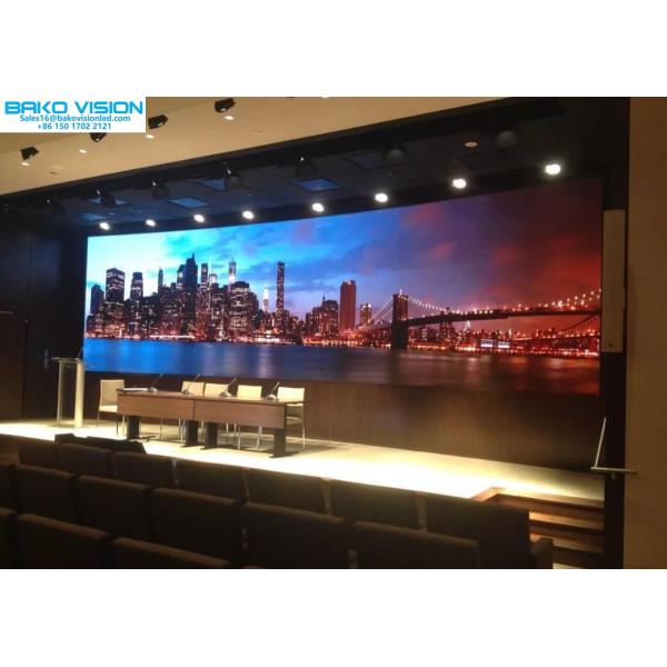 High Brightness P5 Indoor Fixed Led Display Wall Panel SMD2121 For Hall / Market