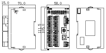 XL5 Programmable Logic Controller DC 500V 2MΩ Plc Programming Device