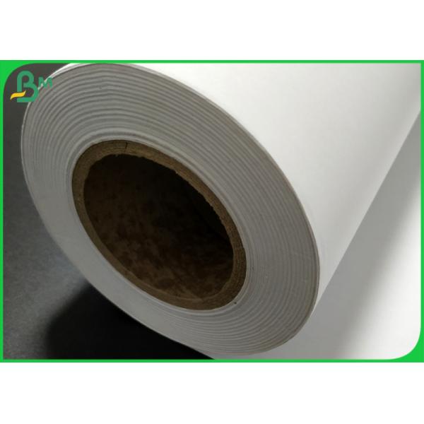 2 Inch 3 Inch Core Uncoated CAD Plotter Paper Roll For Engineering Design