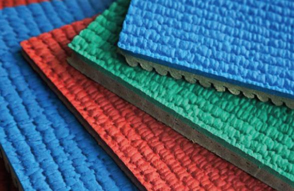 Multilayer Smooth Easy Installation EPDM Jogging Track