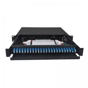 Buy cheap LC Duplex Fiber Optic Patch Panel Connector Type Termination Box product
