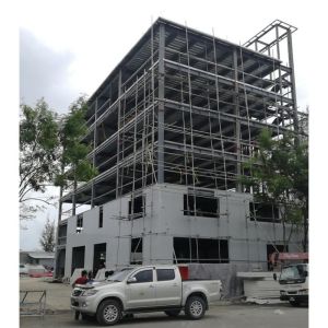 Six Storey Prefabricated Building Prefabricated Steel Structure Warehouse