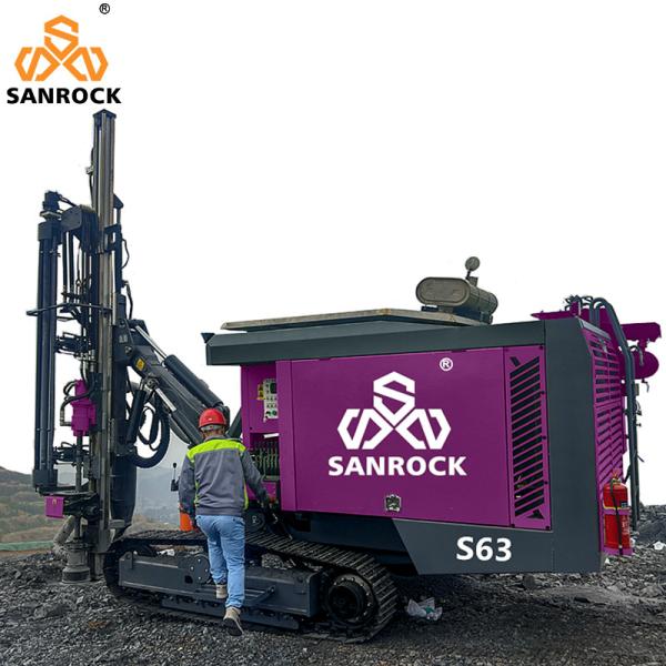 Integrated Surface Drilling Machine Mining Hydraulic Blast Hole DTH Drilling Rig 30m