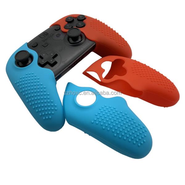 HOXC Nintendo Switch Pro Controller Non-Slip Grip , Split Design Silicone Shell Cover Compatible with Switch Pro Controller