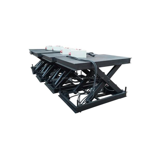 Electric Vertical Electric Mobile Scissor Lift / Scaffolding Aerial Lift Work Platform
