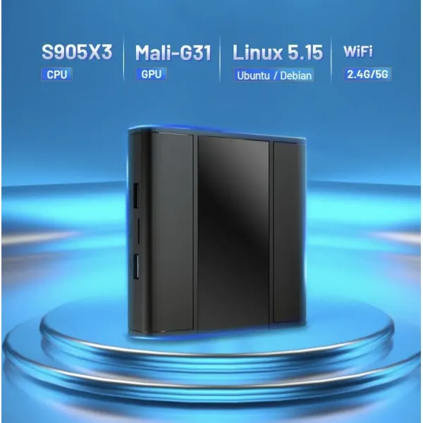 Amlogic S905W IPTV Streaming Box Custom Development Dual Wifi Bluetooth BT4.0