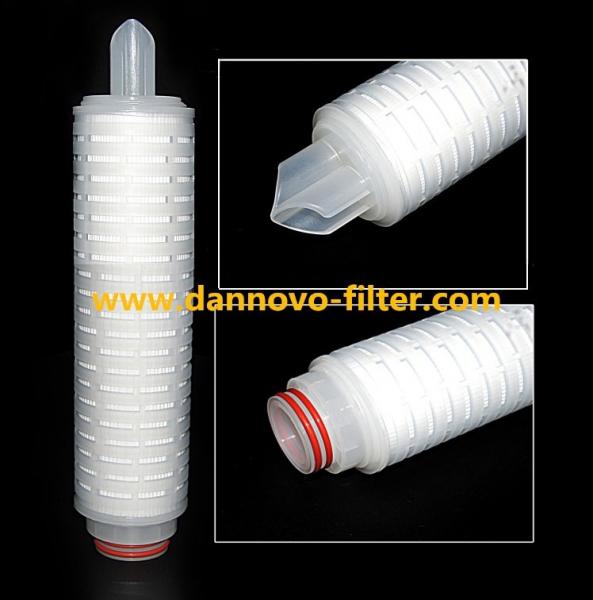 Quality 5 Micron Polypropylene Membrane PP Pleated Water Filter Cartridge for sale