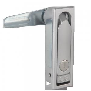 Buy cheap Zinc Alloy Electrical Cabinet Door Lock Silver 3 Point Panel Lock product