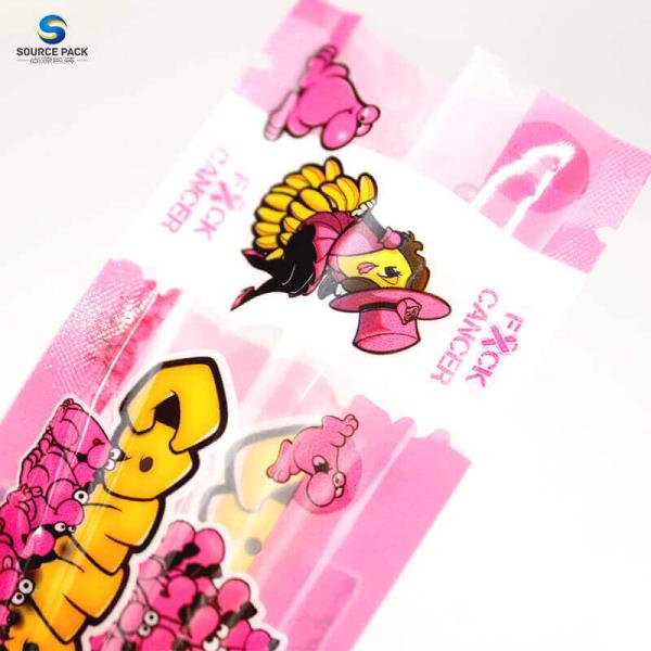 THC Candy Packaging Bags Plastic With Smell Proof And Zipper