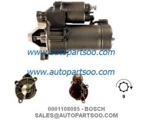 Buy cheap 0001108085 0001108130 - BOSCH Starter Motor 12V 1.4KW 9T MOTORES DE ARRANQUE product