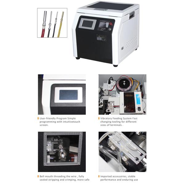 2-35mm2 Copper Nose Aviation Terminal Crimping Machine Electric Four Core