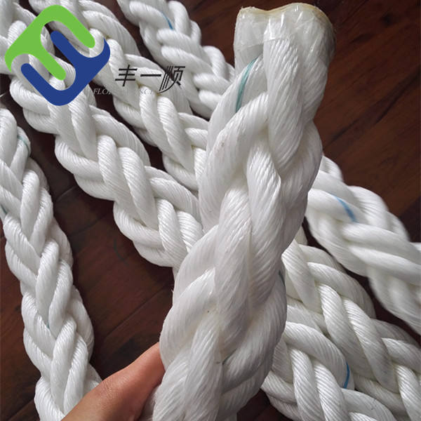 Towing 8 Strand PP Rope Floating Mooring Polypropylene Monofilament Rope