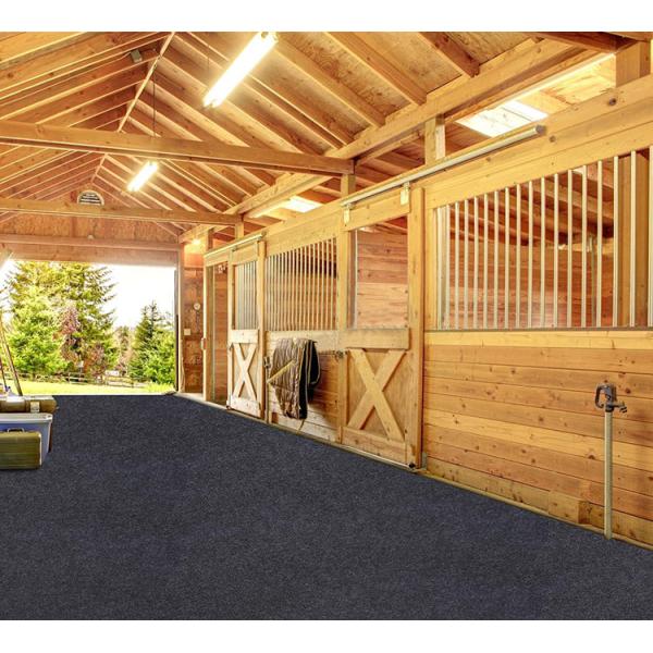 Equine Stall Mats Duty Stall Mats For Floor Surface Absorbent Mat Lightweight Washable Floor Mat Back Non-Slip (8' X 8')