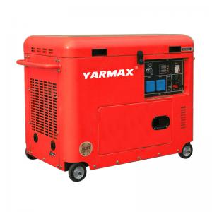 Buy cheap 230V 11.3A DC 12V 8.3A 3kW 2.5kW Silent Type Diesel Generator YM3700T product