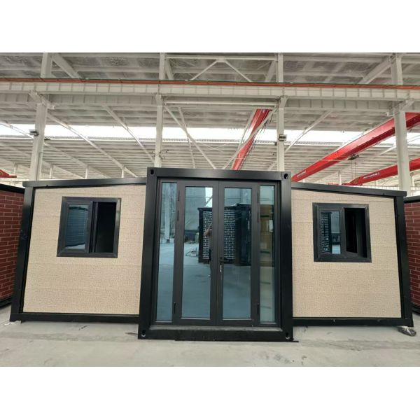 Steel Frame Prefab Container House Customizable Easy Assembly
