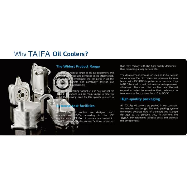 9496495 Car Oil Cooler , V40 Oil Cooler 1.6L 1.8L 1.9T T4 2.0L T5 2.4L