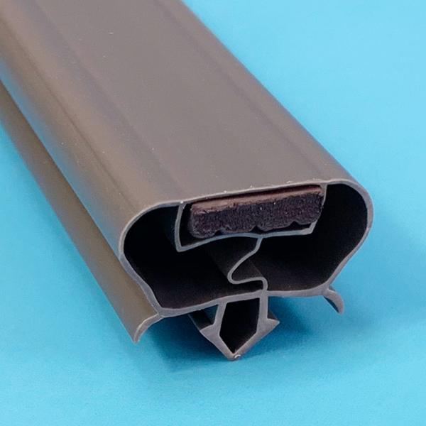 Extruded Processing PVC Refrigerator Door Gasket for Chiller 65 Shore Hardness