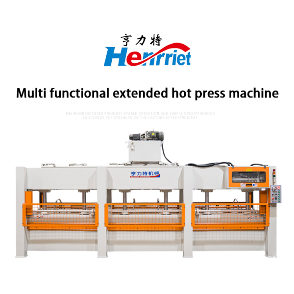 100 ton extended hot press machine for producing refrigerated compartment panels rock wool insulation panels