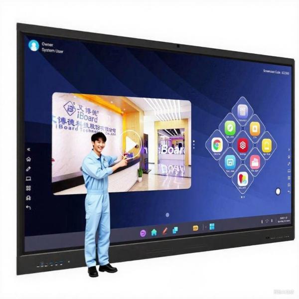 Hot sale High Quality Touch Screen Monitor Interactive Flat Panel Interactive Board Digital Teaching Smart Board Interactive Whiteboard for school