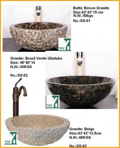 China Bathroom Vanity Sink, Granite Marble Kitchen Sink on sale