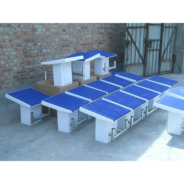 Single Stage Starting Block Platform Swimming Pool Accessories Eco-friendly