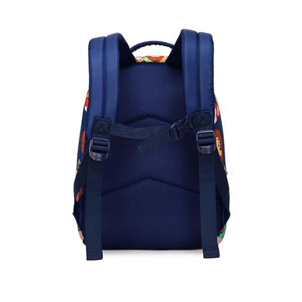 Customized Blue Mini Kids School Backpack Bag With Arlikar Printing