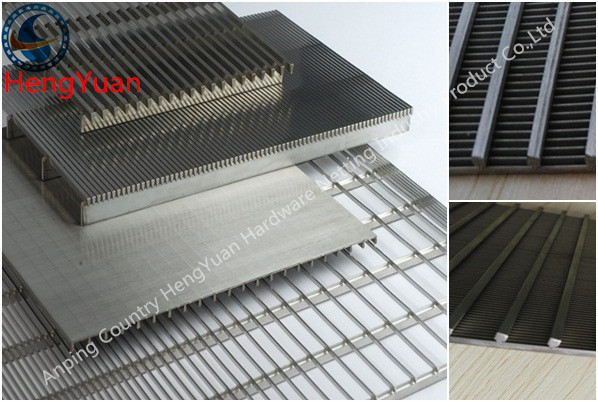 Automatic Bar Stainless Steel Wedge Wire Screen Panels With Strong Body