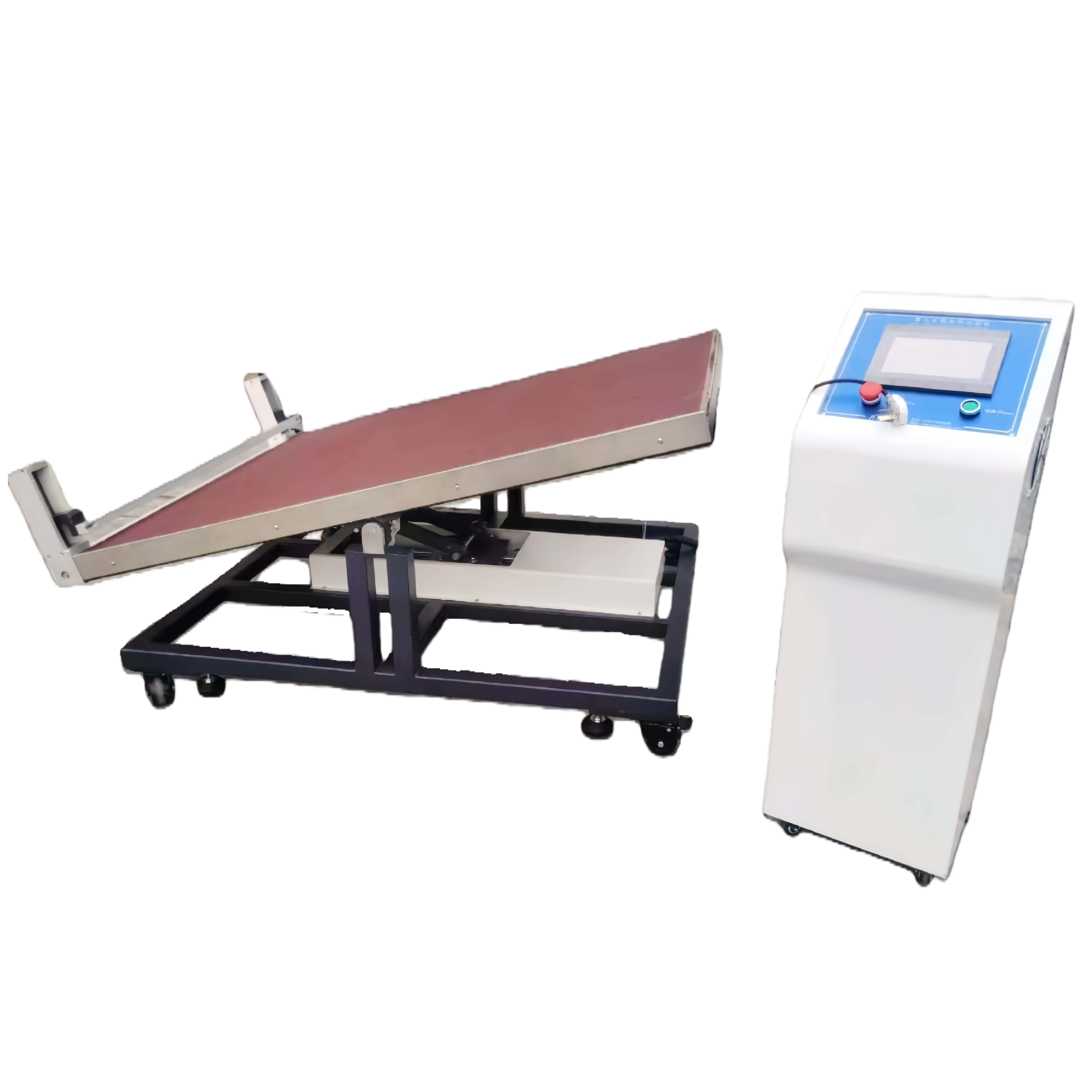 Electrically Adjustable Tilt Stability Test Bench for Baby Strollers ISO Compliant Baby Stroller Stability & Durability Tester