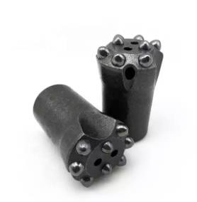 11 degree 38 Mm Rock Drilling Bits Taper Button Drill Bit For Hard Rock Drilling