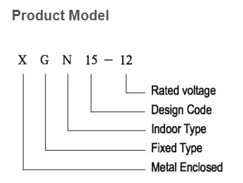 XGN15-12 High-voltage Semi-insulated Incoming Ring Main Unit