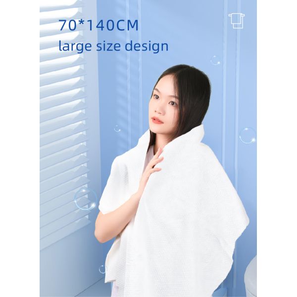 Disposable Bath Towel Large Compressed Cotton Thick Paper Towel Portable Reusable Great Hiking Camping Beach Swimming Traveling